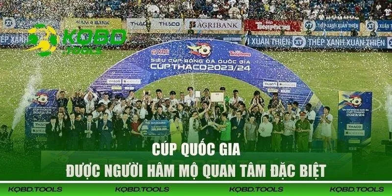 Cúp Quốc gia được người hâm mộ quan tâm đặc biệt